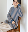 アソートボーダーロングTシャツ