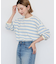 アソートボーダーロングTシャツ