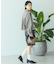 クロップド丈バックタックシャツ
