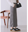 ヌバック調スカート