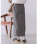 ヌバック調スカート