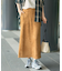 ヌバック調スカート