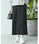 ヌバック調スカート