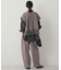 裾フリンジニットショートベスト
