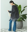 チェックレイヤードスカート