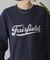 Fairfield フロッキースウェットプルオーバー