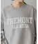 FREMONT ロゴスウェットプルオーバー