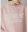 FREMONT ロゴスウェットプルオーバー