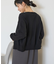 ソフトコットンクルーネックカーディガン