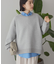 サイドドットボタンポンチプルオーバー