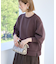サイドスリットダンボールプルオーバー
