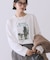 BOTANICAL PHOTO ロングTシャツ/チュニック