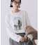 BOTANICAL PHOTO ロングTシャツ/チュニック