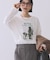BOTANICAL PHOTO ロングTシャツ/チュニック