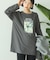 BOTANICAL PHOTO ロングTシャツ/チュニック