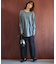 バイパチ2WAYヘンリーネックニットプルオーバー