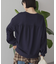 バックギャザー裏毛プルオーバー