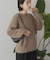【WEB限定】フェザーゆるニットプルオーバー