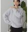 【WEB限定】フェザーゆるニットプルオーバー