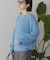 【WEB限定】フェザーゆるニットプルオーバー