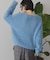 【WEB限定】フェザーゆるニットプルオーバー