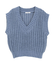 ローゲージVネックニットベスト
