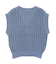 ローゲージVネックニットベスト