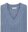 ローゲージVネックニットベスト