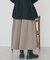 【選べる丈】ギャザーウールライクスカーチョ