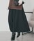 【選べる丈】ギャザーウールライクスカーチョ