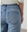 セミフレアデニムパンツ