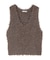 テープヤーンニットベスト