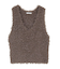 テープヤーンニットベスト