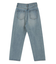 ルーズストレートデニムパンツ