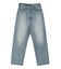 ルーズストレートデニムパンツ