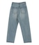 ルーズストレートデニムパンツ