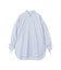 【イージーケア】バックギャザーリボンシャツ