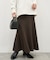 リブマーメイドスカート