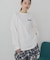 カンパニーロゴ風ロングTシャツ