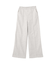 センタータックワイドスウェットパンツ