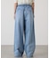 イージーデニムワイドパンツ