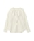 【イージーケア】ラッフルブラウス
