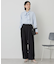 【イージーケア】タックストレートパンツ