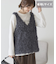 【選べる丈】フェザーVネックベスト
