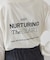 NURTURING 刺繍ロゴロンT