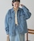 ロング丈デニムジャケット