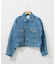 ショート丈デニムジャケット
