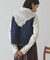 ショート丈デニムベスト