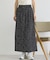 プリーツロングスカート