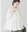 【WEB限定】ティアードギャザーブラウス